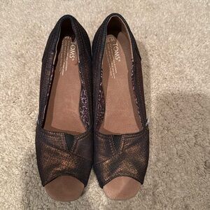 Tom’s women’s wedge heel